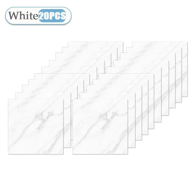 Peel-and-Stick Backsplash Tile Sheets — 10 Sheets (30×30cm)