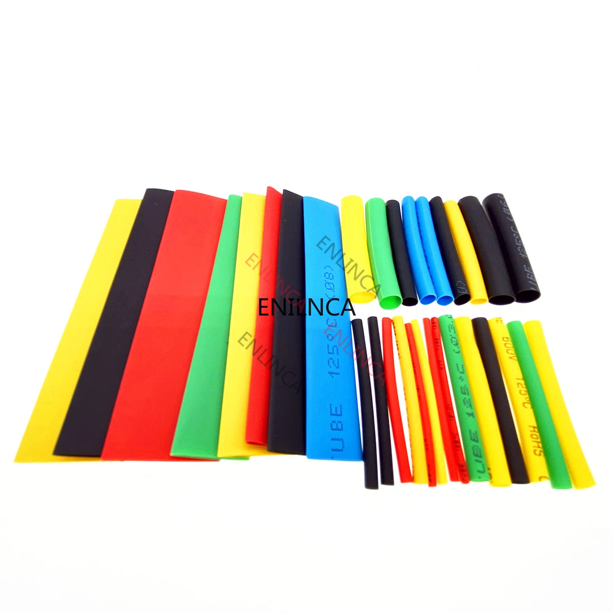 Heat Shrink Tubing Kit — 2:1 Ratio, Assorted Sizes for Wire Insulation & Repair