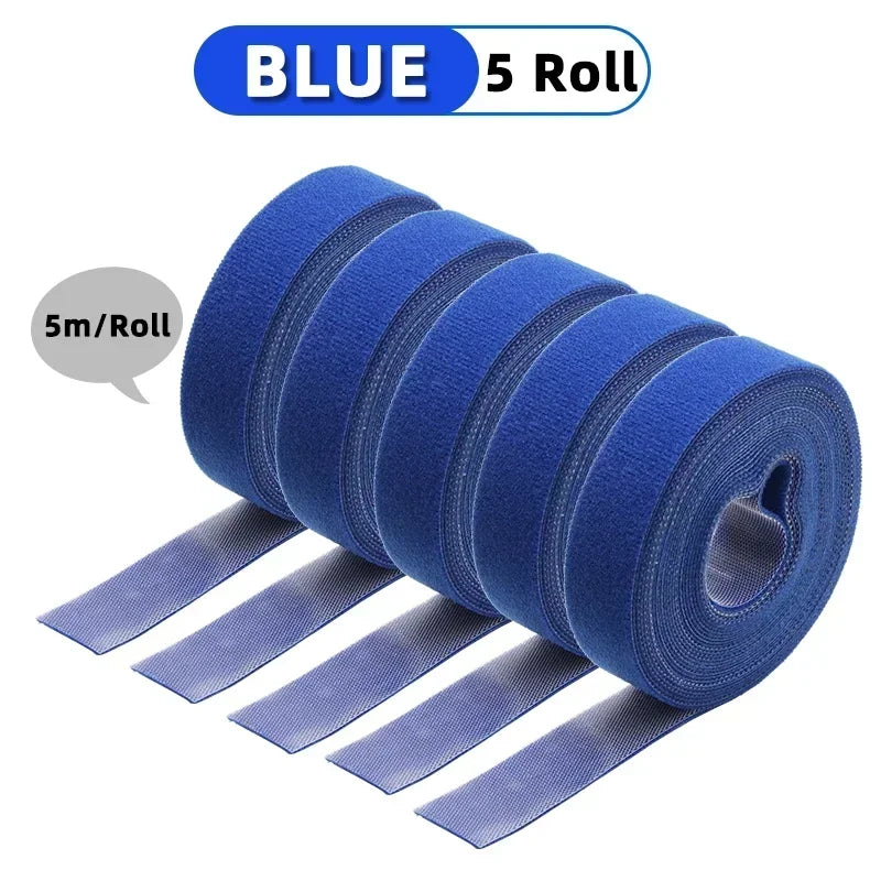 Reusable Cable Tie Straps — 5m Roll (Cut to Length)