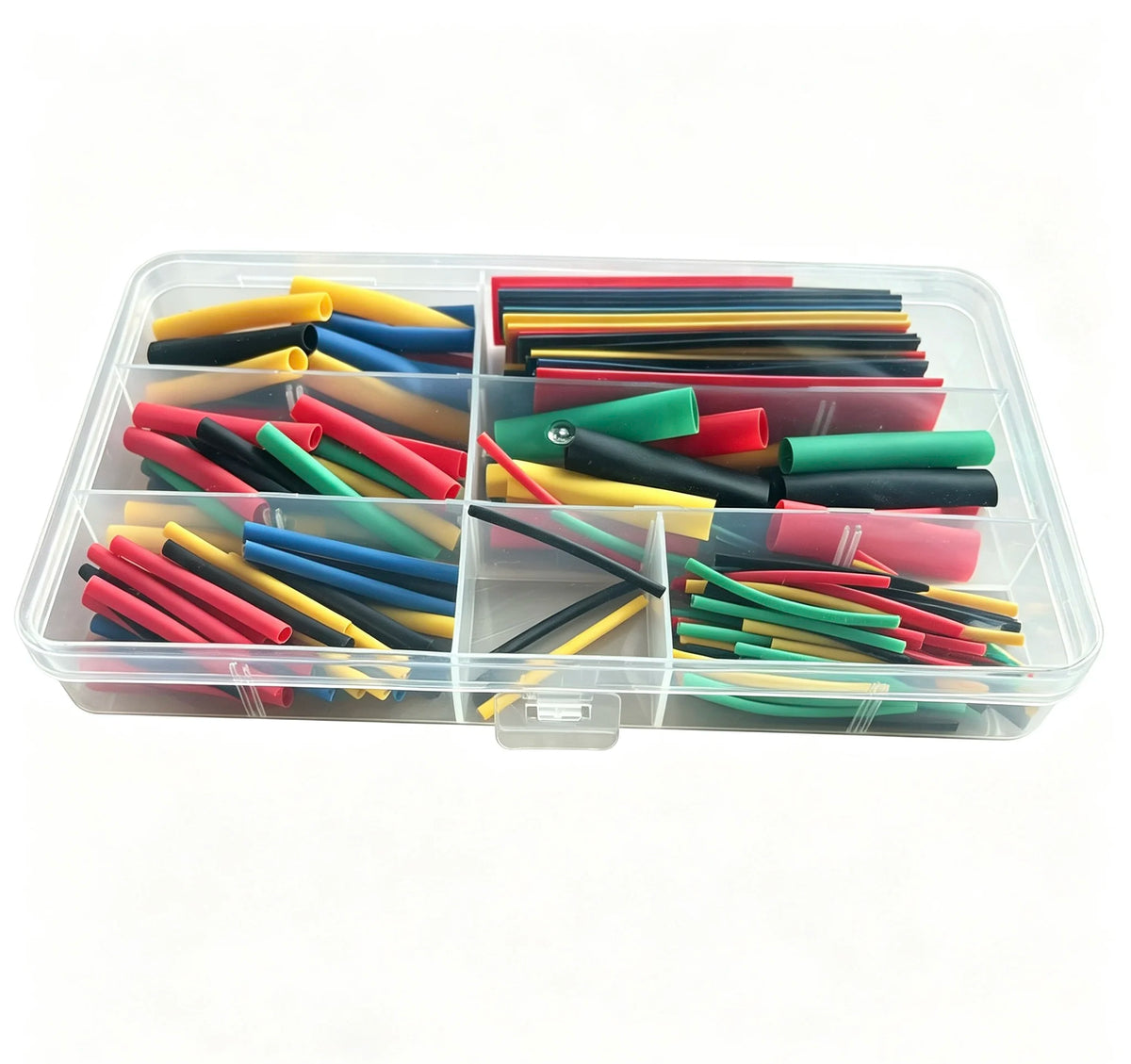 Heat Shrink Tubing Kit — 2:1 Ratio, Assorted Sizes for Wire Insulation & Repair