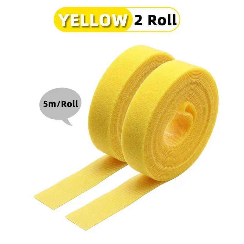 Reusable Cable Tie Straps — 5m Roll (Cut to Length)