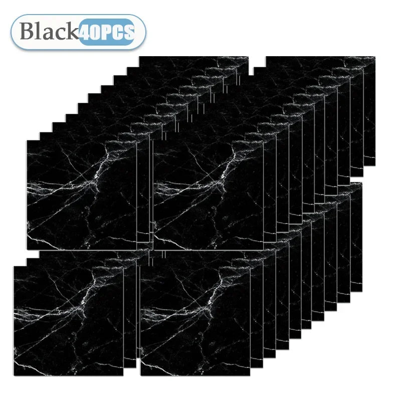 Peel-and-Stick Backsplash Tile Sheets — 10 Sheets (30×30cm)