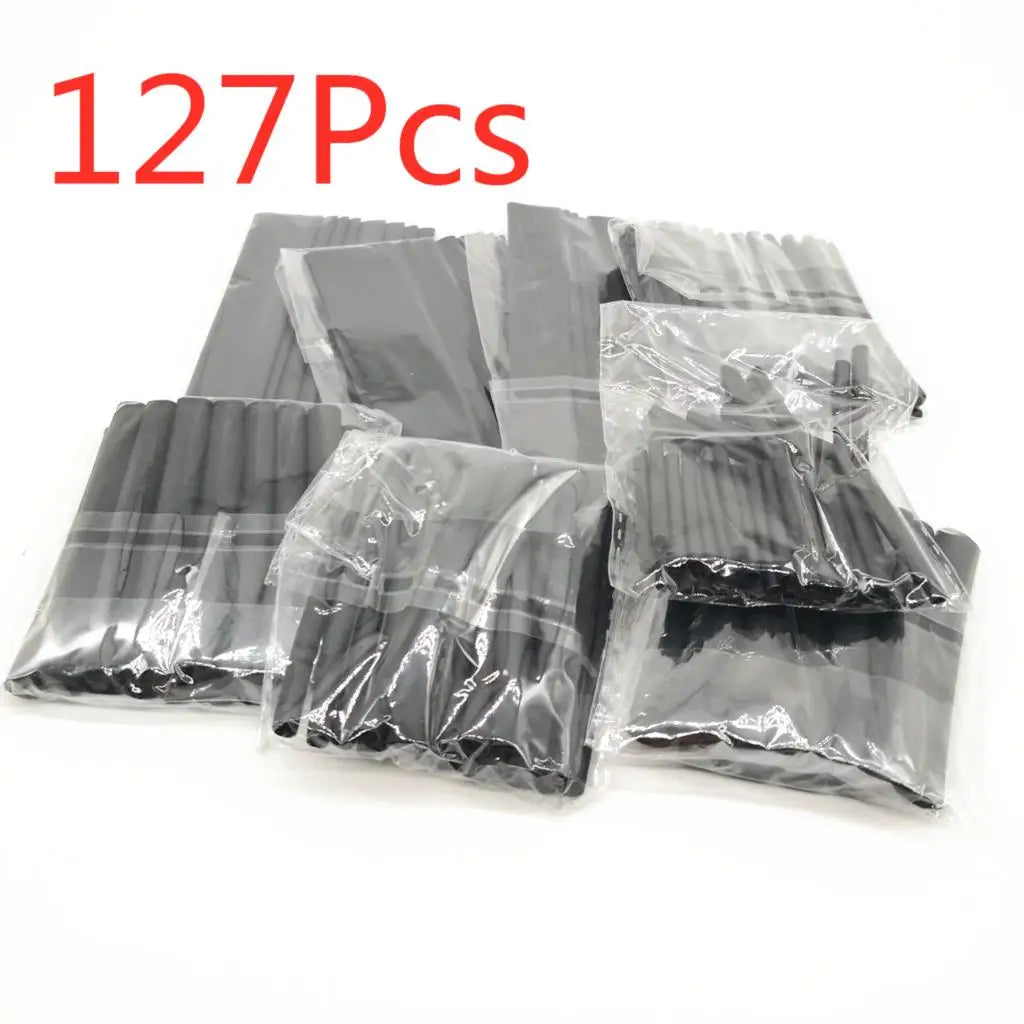 Heat Shrink Tubing Kit — 2:1 Ratio, Assorted Sizes for Wire Insulation & Repair