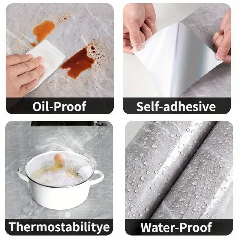 Peel-and-Stick Backsplash Tile Sheets — 10 Sheets (30×30cm)