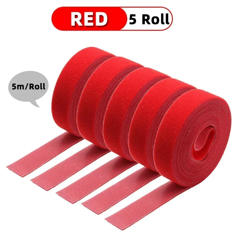 Reusable Cable Tie Straps — 5m Roll (Cut to Length)