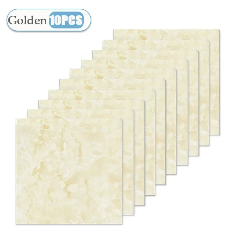 Peel-and-Stick Backsplash Tile Sheets — 10 Sheets (30×30cm)