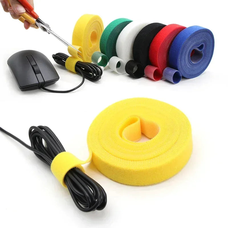 Reusable Cable Tie Straps — 5m Roll (Cut to Length)