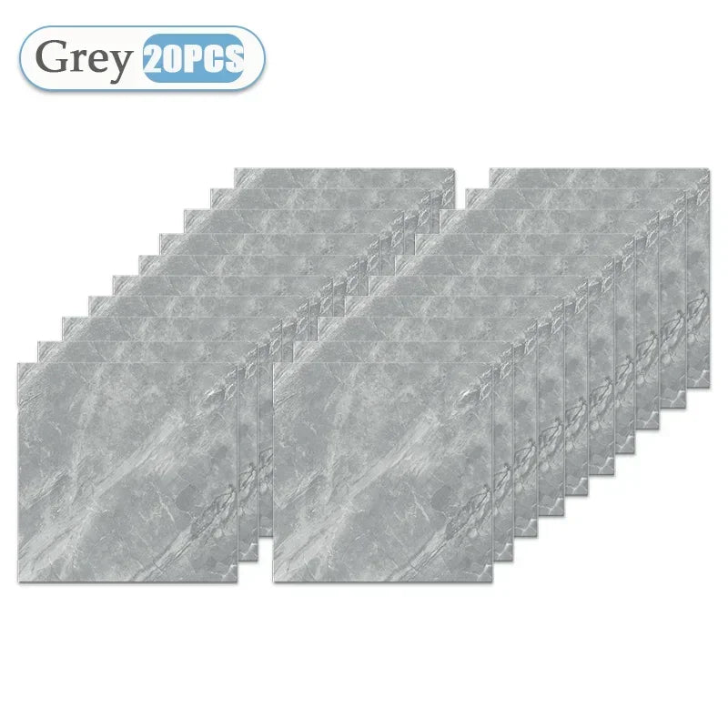 Peel-and-Stick Backsplash Tile Sheets — 10 Sheets (30×30cm)